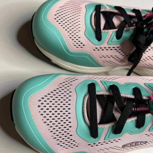 NEW KEEN Utility Sparta 2 Women’s Work Shoes Barely Pink/Black, Aluminum Toe, 8M - Picture 5 of 12